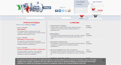 Desktop Screenshot of job4italy.com
