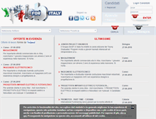 Tablet Screenshot of job4italy.com